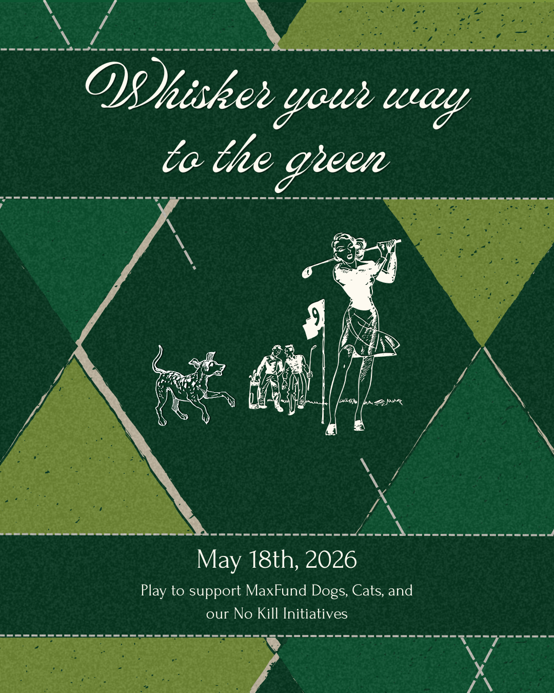 Animals Playing Golf